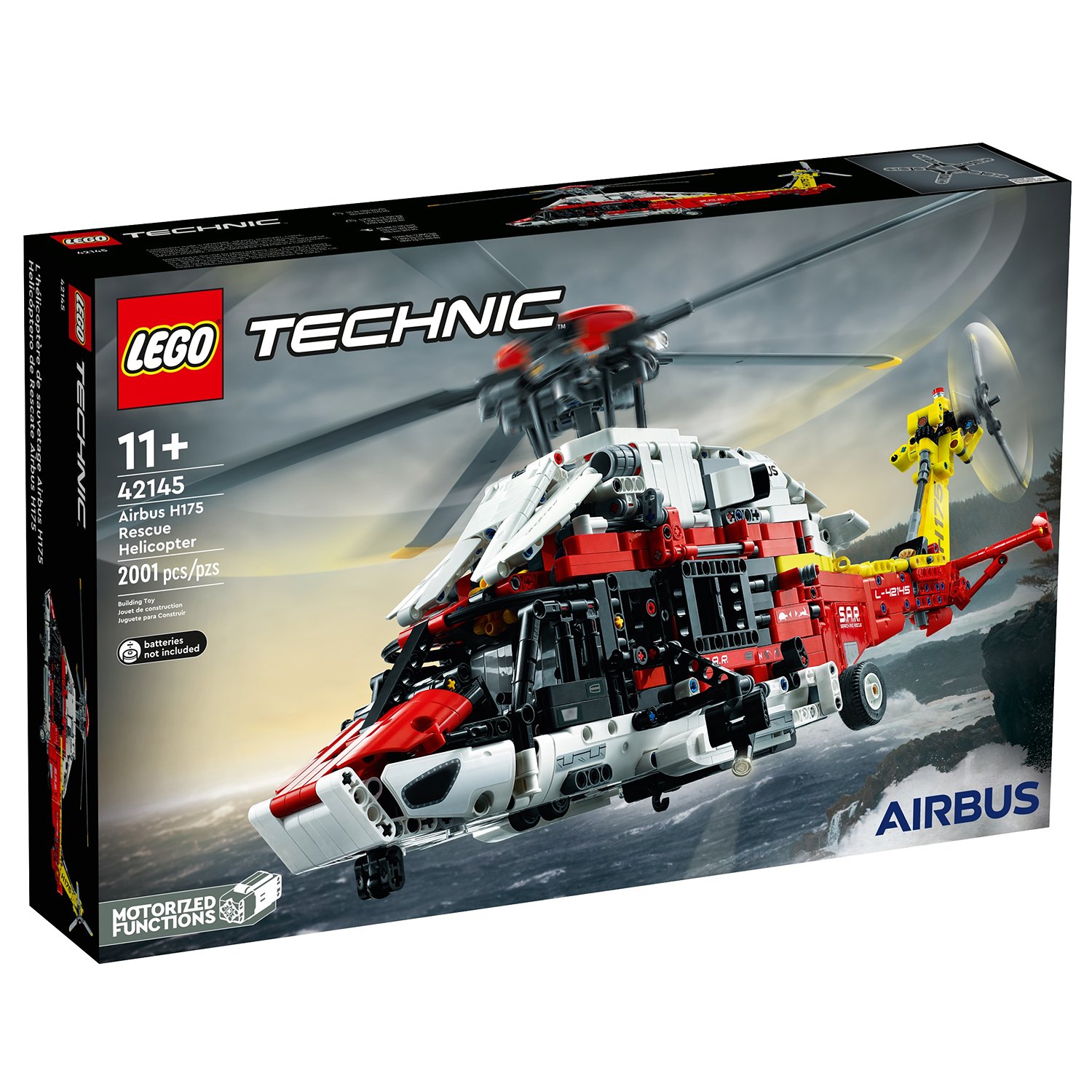 Отзывы о конструктор LEGO Technic Спасательный вертолет Airbus H175, 2001  деталь, 42145 - отзывы покупателей на Мегамаркет | конструкторы LEGO 42145  - 100043349885