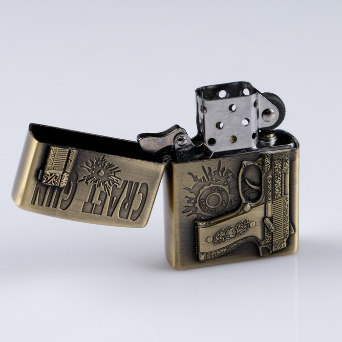 Набор бензиновых зажигалок \"Пистолеты\", 4 шт, 2 х 9.5 см - отзывы ...