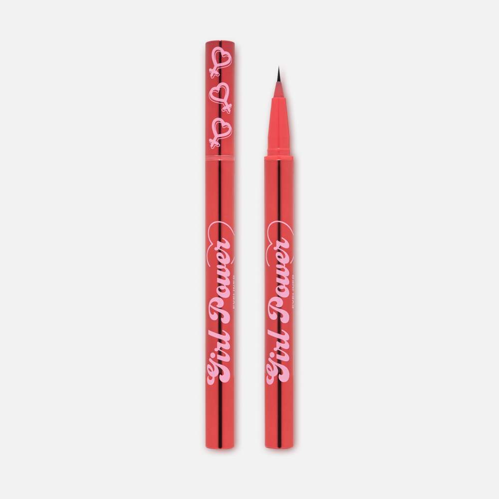 Подводка girl power. 802 черн. Vs подводка лайнер т. Girl shockwave neon liner. Подводка liquid eyeliner waterproof.