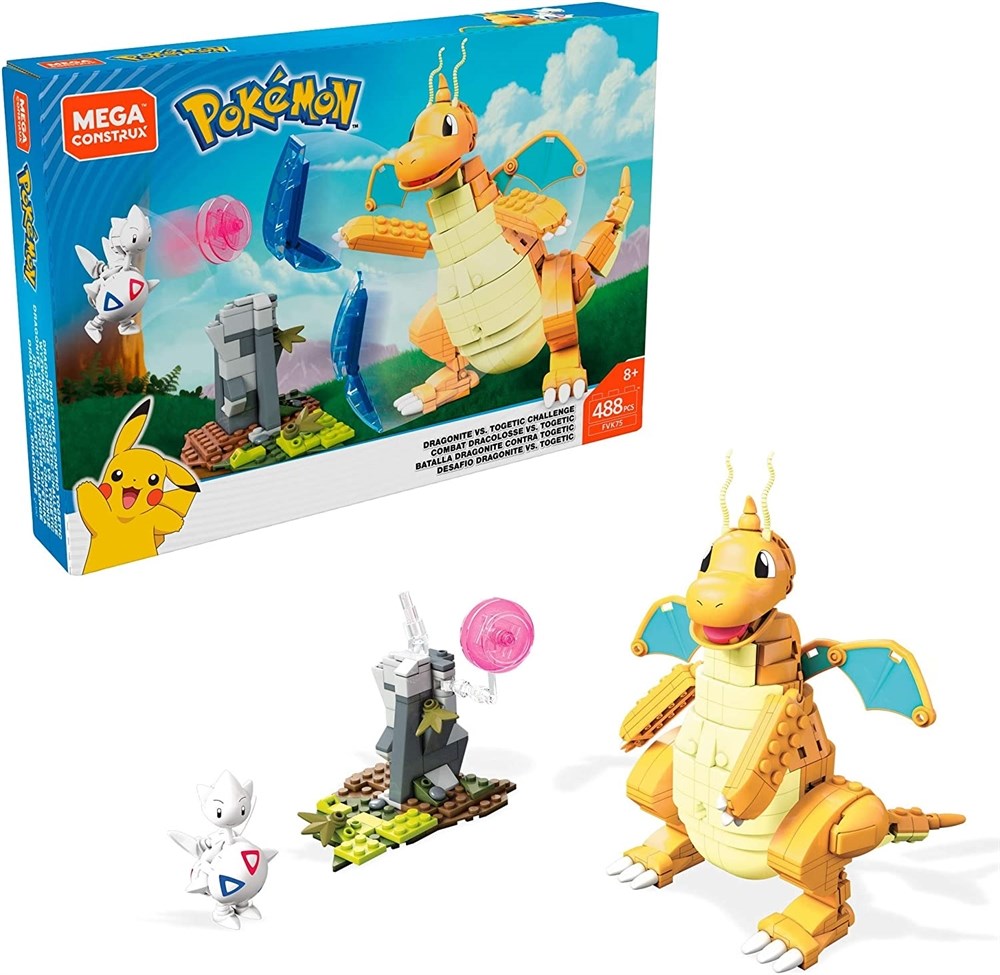 Mega Construx Конструктор Покемон Драгонайт (Mega Construx Pokemon Play  Set) – купить в Москве, цены в интернет-магазинах на Мегамаркет