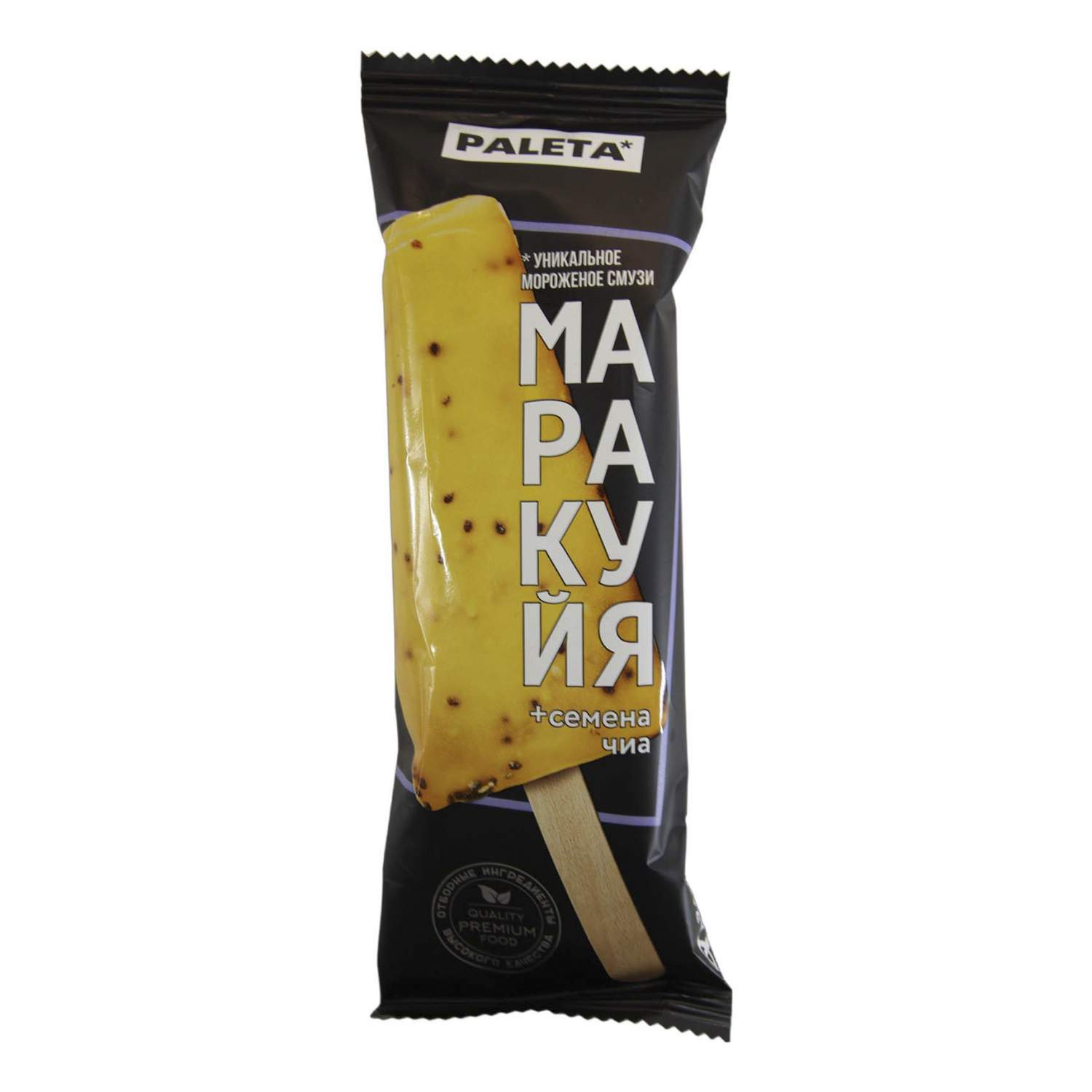 Фруктовый лед Paleta Маракуйя <b>манго</b> и семена чиа 70 г - маркетплейс Мегамар...