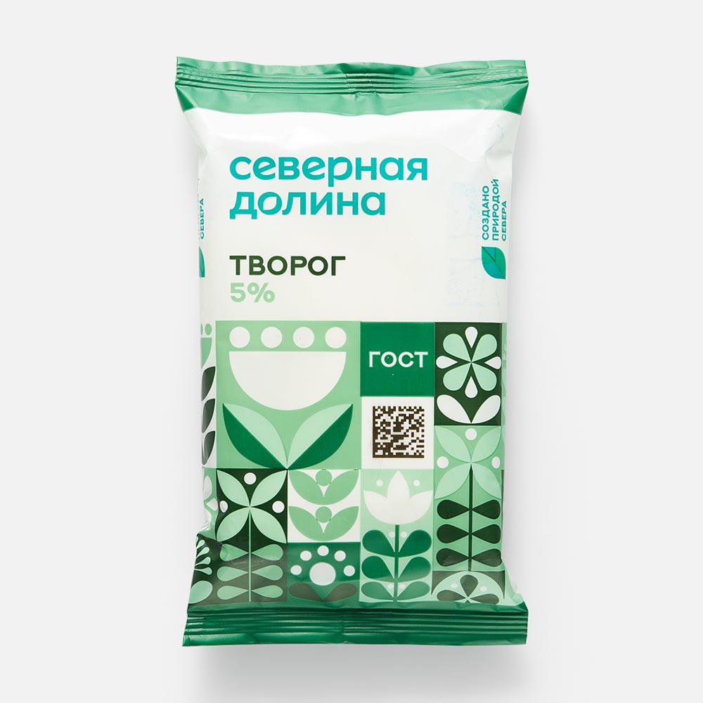 Купить творог Северная Долина 5% 180 г бзмж, цены на Мегамаркет | Артикул:  100028189602