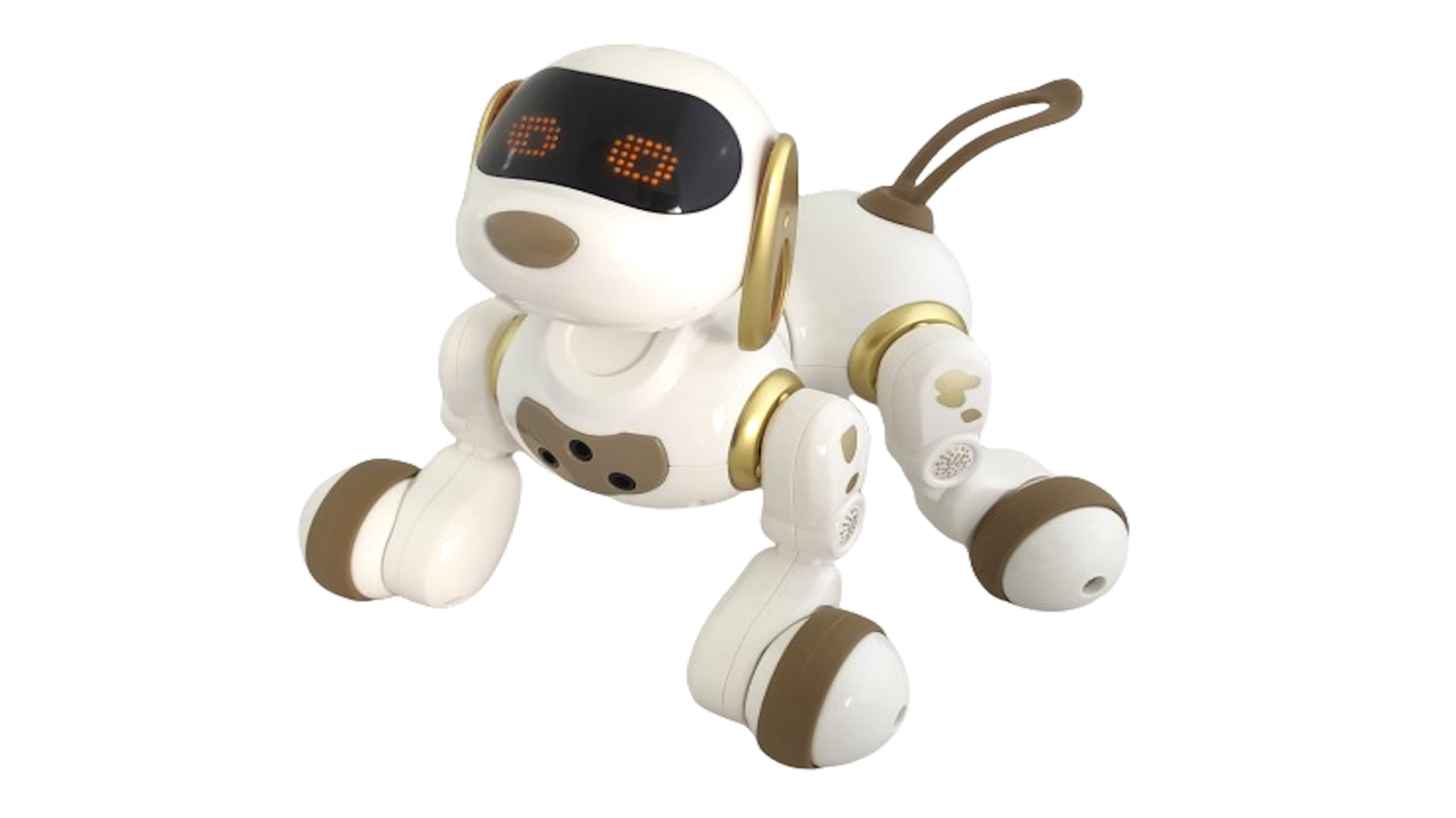 Интерактивная радиоуправляемая собака робот Smart Robot Dog Dexterity  AMWELL AW-18011-GOLD - купить в R-WINGS, цена на Мегамаркет