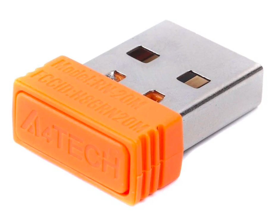 Ресивер USB A4Tech RN-20M Оранжевый - отзывы покупателей на Мегамаркет