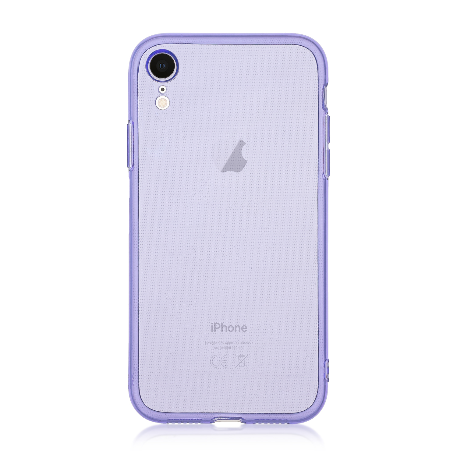 Чехол КАРТОФАН для Apple iPhone XR (Эпл Айфон XR) с защитой камеры Violet –  купить в Москве, цены в интернет-магазинах на Мегамаркет