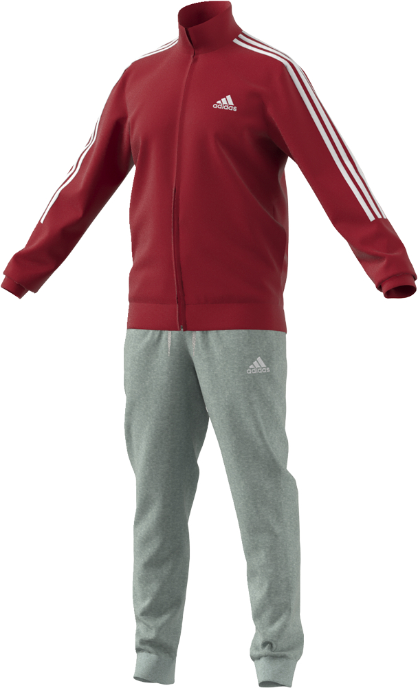 Костюм мужской Adidas GK9978 бордовый 8 - купить в Москве, цены на Мегамаркет