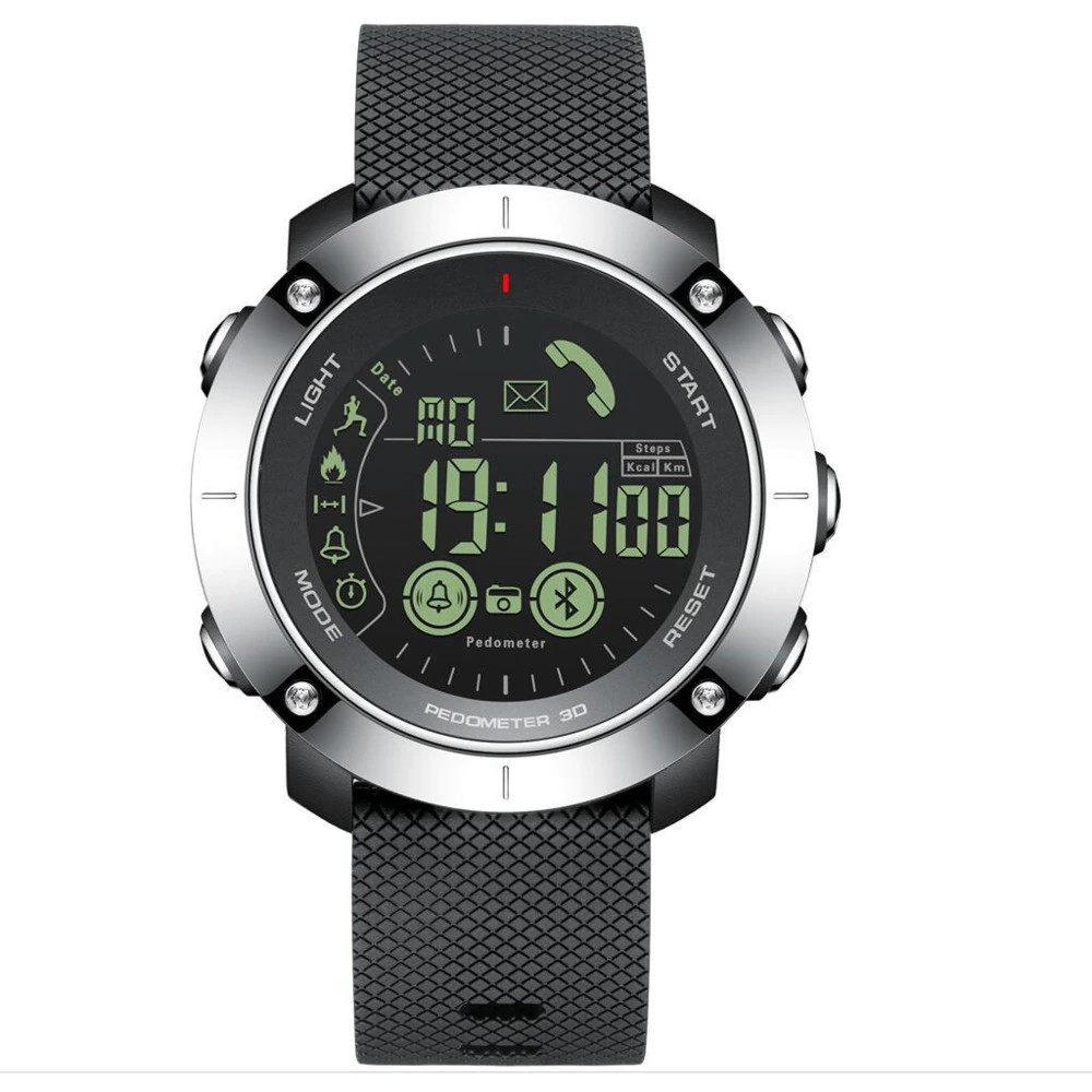 GIMTO Digital Sport Smart Men Watch Black