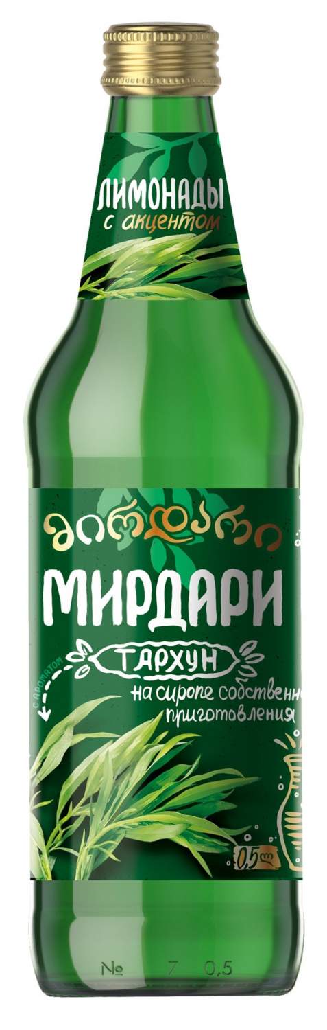 Купить газированный напиток Мирдари Тархун 0,5 л, цены на Мегамаркет |  Артикул: 100040251742