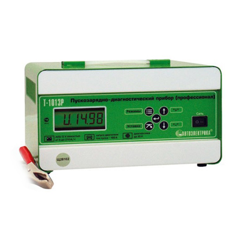 Устройство пуско-зарядное с диагностикой 12V/9-200Ач/100А АВТОЭЛЕКТРИКА ...