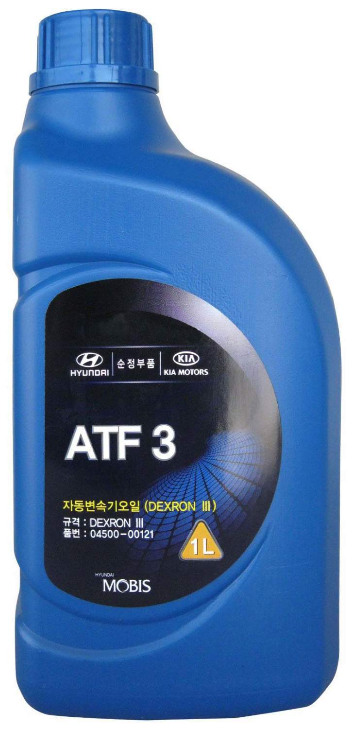 Масло Трансмиссионное Минеральное Atf 3 Dexron Iii 1l Hyundai-KIA арт.  450000121 - купить в Москве, цены на Мегамаркет | 100032035130