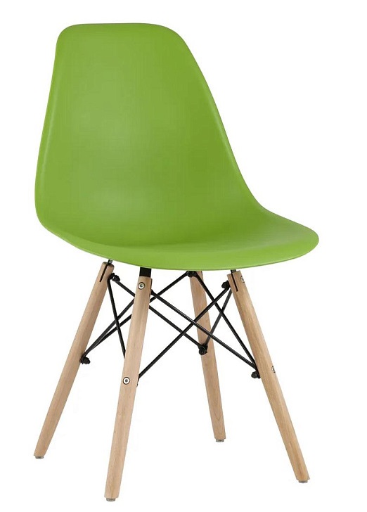 Стул eames темно зеленый