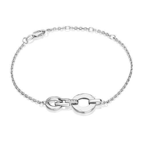 Браслет из белого золота с бриллиантом р. 16 PLATINA jewelry05-0734-00-101-1120 - купить в Москве, цены на Мегамаркет
