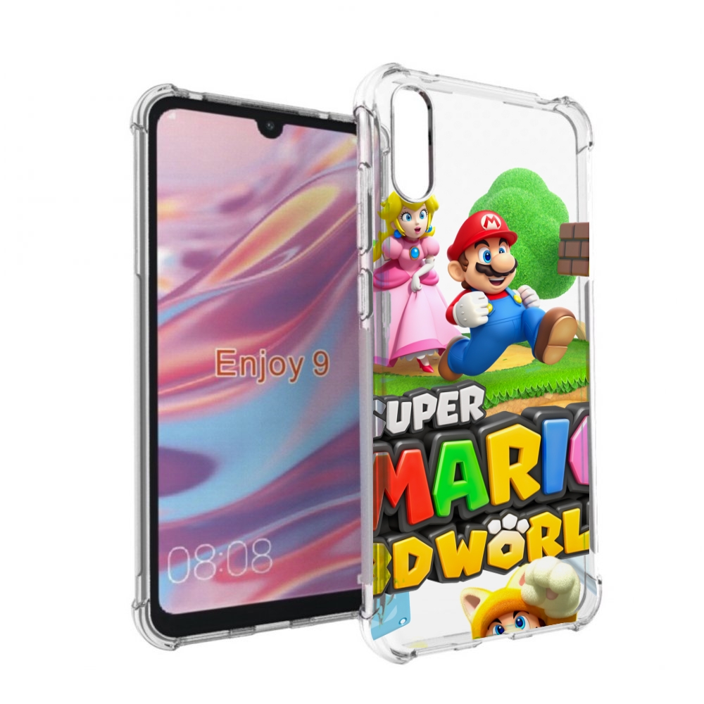 Чехол бампер MyPads Super Mario 3D World для Huawei Enjoy 9, купить в  Москве, цены в интернет-магазинах на Мегамаркет