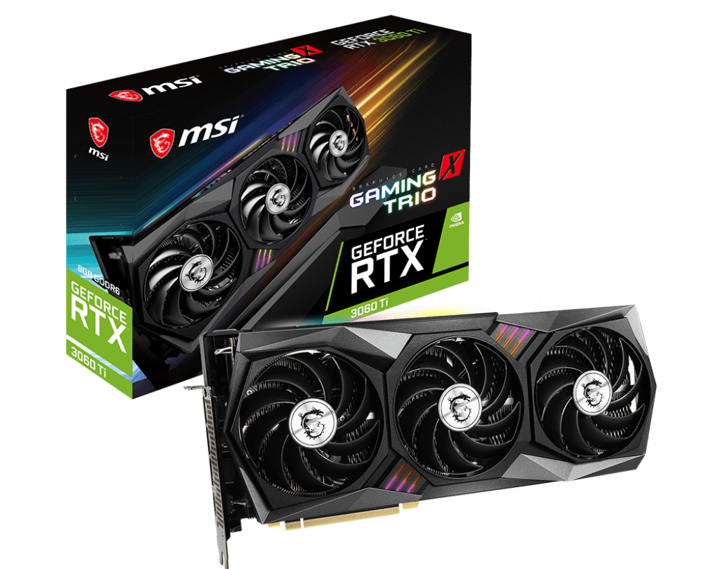 Видеокарта MSI NVIDIA GeForce RTX 3060 Ti Gaming X TRIO (RTX 3060 Ti GAMING  X TRIO) - отзывы покупателей на Мегамаркет