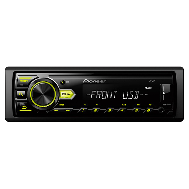 Купить автомагнитола PIONEER 09UBG 4x50Вт, цены на Мегамаркет | Артикул:  100022775943