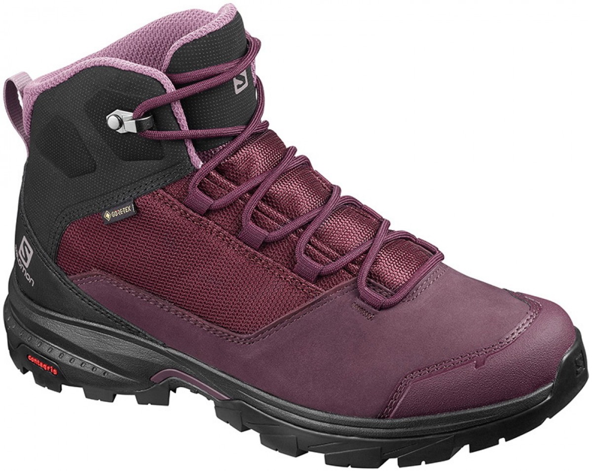 Ботинки Salomon OUTward GTX W, pewter, 9 US – купить в Москве, цены в  интернет-магазинах на Мегамаркет