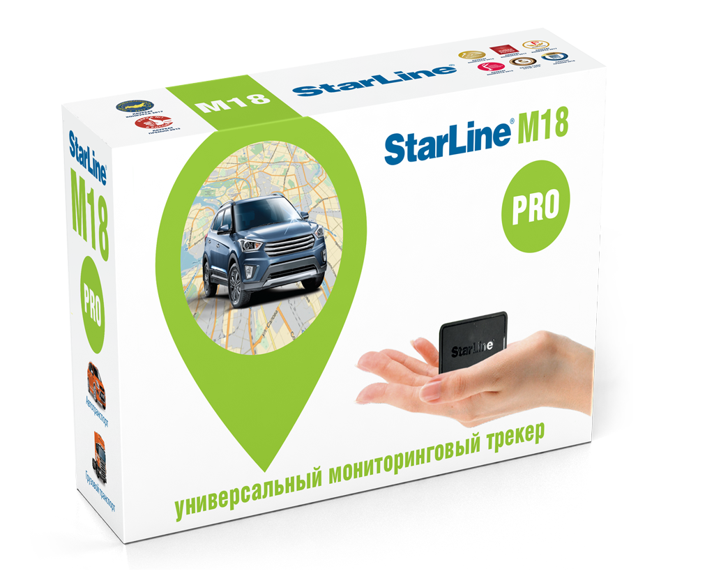 GPS-трекер StarLine M18 Pro - отзывы покупателей на Мегамаркет |  100025383898