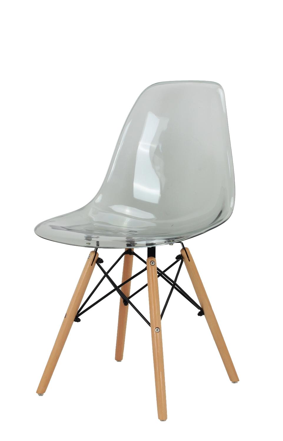 Стул eames dsw clear прозрачный