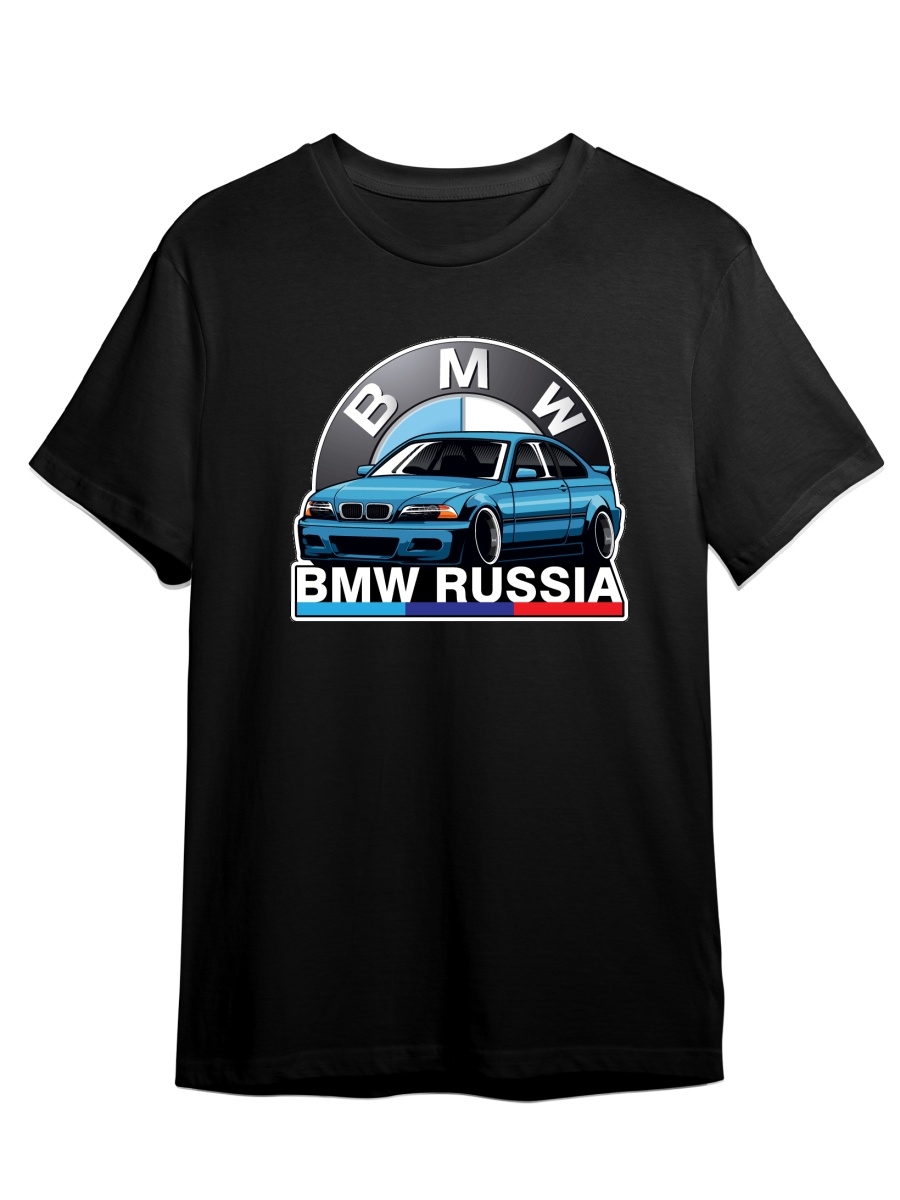 Футболка унисекс СувенирShop BMW/БМВ/Автомобиль 16 черная 2XL (52-54) –  купить в Москве, цены в интернет-магазинах на Мегамаркет