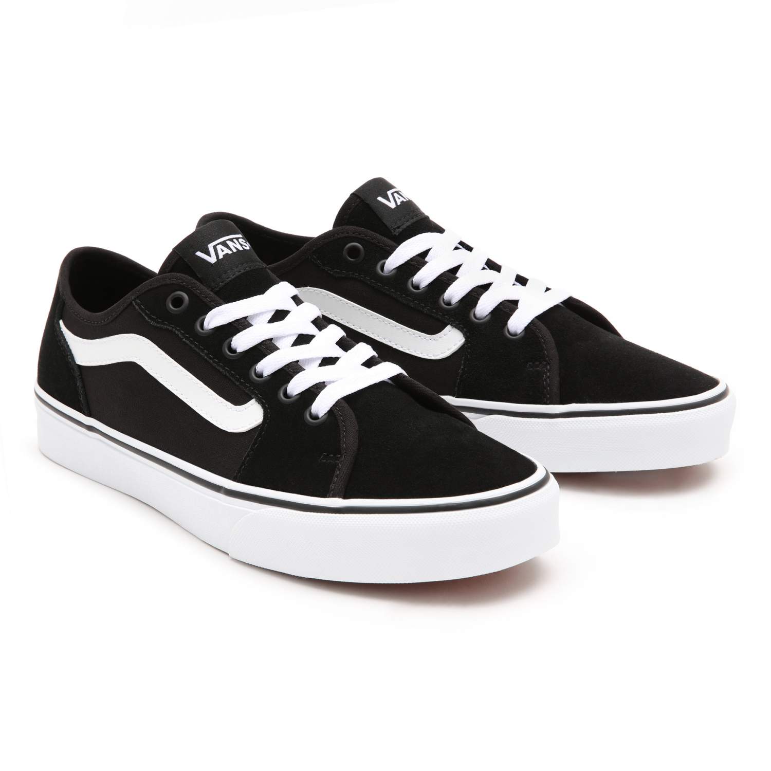 Vans best sale compensé noir