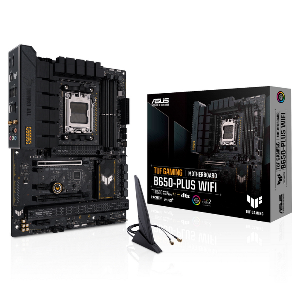 Материнская плата ASUS TUF GAMING B650-PLUS WIFI /AM5,B650  (90MB1BZ0-M0EAY0) - отзывы покупателей на маркетплейсе Мегамаркет |  Артикул: 600010937314