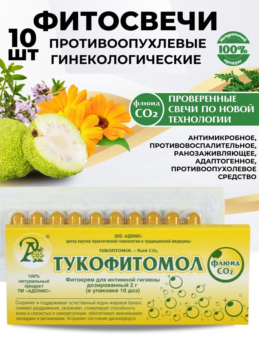 Тукофитомол Свечи Инструкция Купить