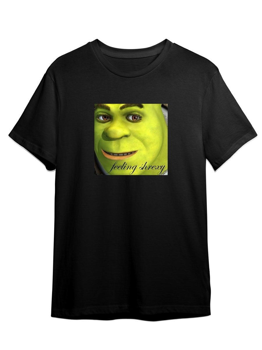 Футболка унисекс СувенирShop Шрек/Shrek/Мультфильм 5 черная M (46-48) –  купить в Москве, цены в интернет-магазинах на Мегамаркет