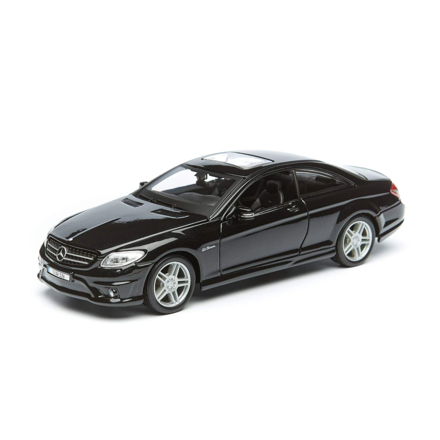 Машинка Maisto 1:24 Mercedes-Benz CL 63 AMG, черная - отзывы покупателей на  Мегамаркет