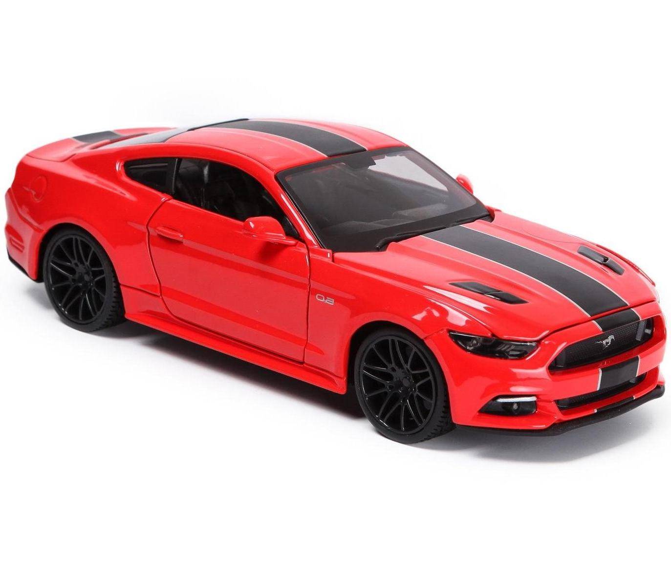 Машинка Maisto 1:24 Ford Mustang GT Год постройки 2015, красная – купить в  Москве, цены в интернет-магазинах на Мегамаркет