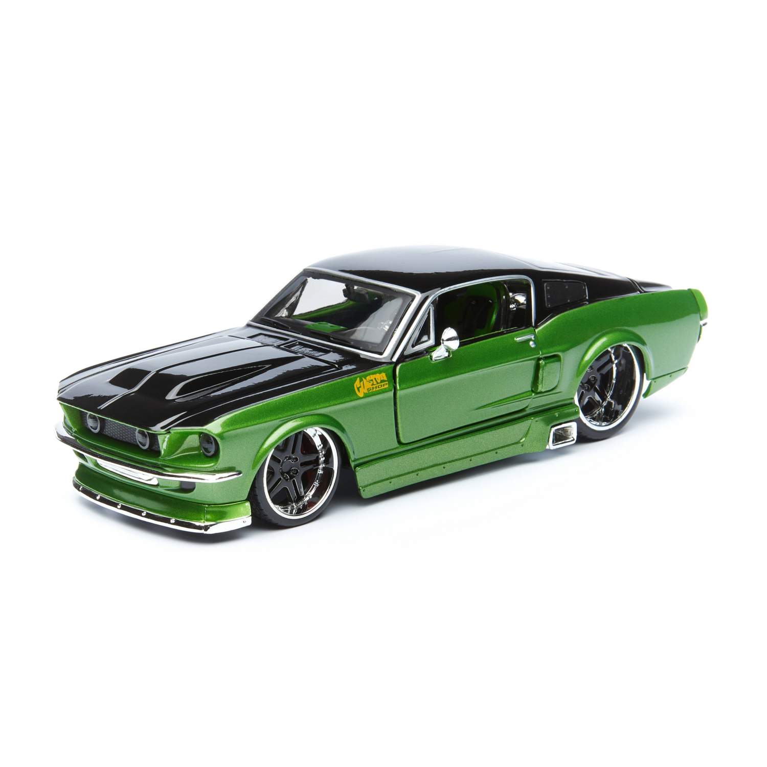 Машинка Maisto сборная, зеленая - Ford Mustang GT 1967 года 1:24 – купить в  Москве, цены в интернет-магазинах на Мегамаркет