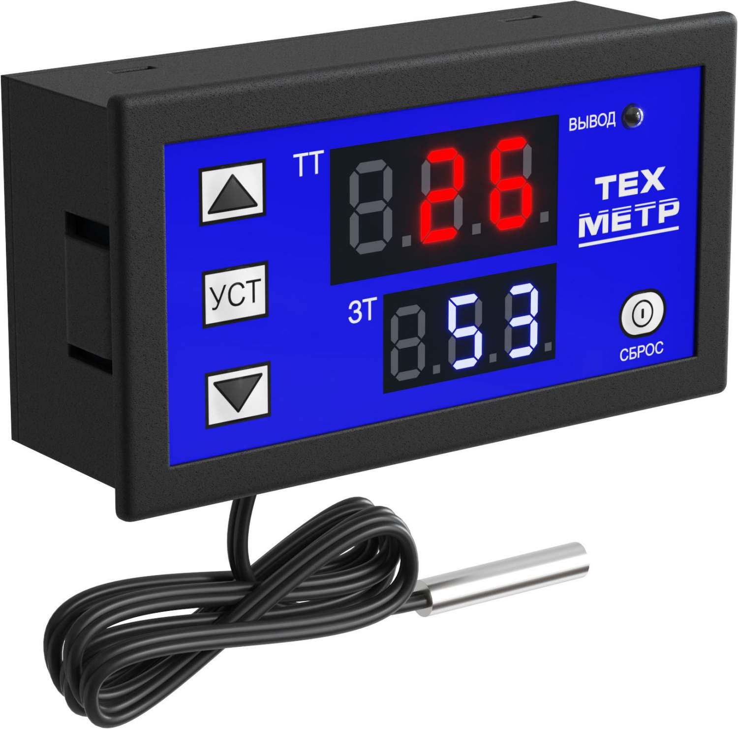 Терморегулятор термостат контроллер температуры ТЕХМЕТР ЦКТ-2 – купить ...