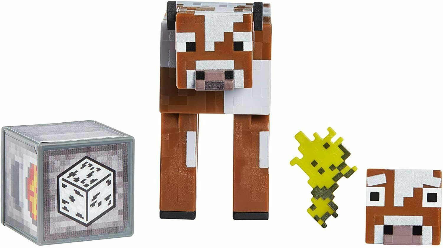 Фигурка Коровы из игры Майнкрафт Minecraft Cow Mattel 23734 – купить в  Москве, цены в интернет-магазинах на Мегамаркет