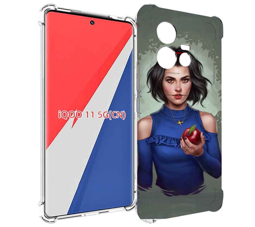 Чехол MyPads девушка-с-яблоком женский для Vivo iQOO 11, купить в Москве,  цены в интернет-магазинах на Мегамаркет