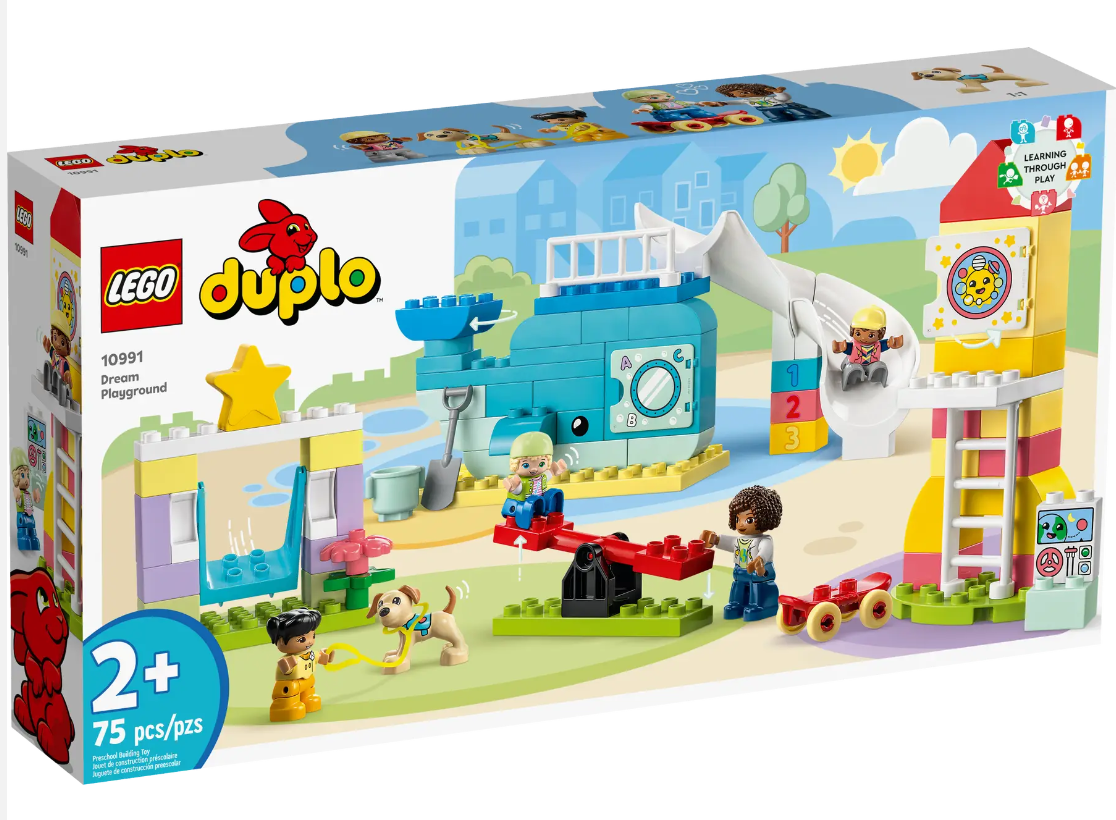 Купить конструктор LEGO DUPLO Детская площадка мечты, 75 деталей, 10991,  цены на Мегамаркет | Артикул: 100056152608