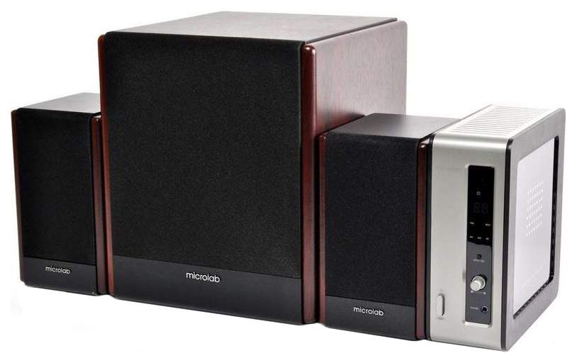 Fc530 Колонки компьютерные microlab FC530 Brown/Silver/Black, купить в Москве ...