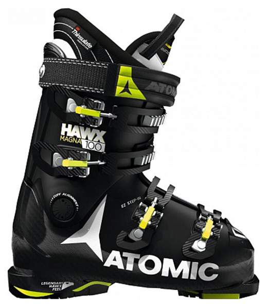 Горнолыжные ботинки Atomic Hawx Magna 100 2017, black/lime, 26.5 - купить вМоскве, цены на Мегамаркет