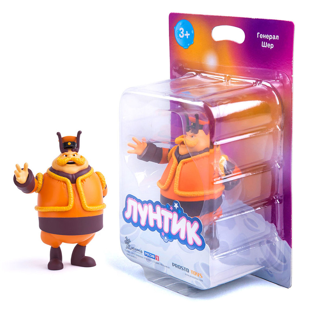 Купить фигурка PROSTO toys Лунтик и его друзья Генерал Шер, цены на  Мегамаркет