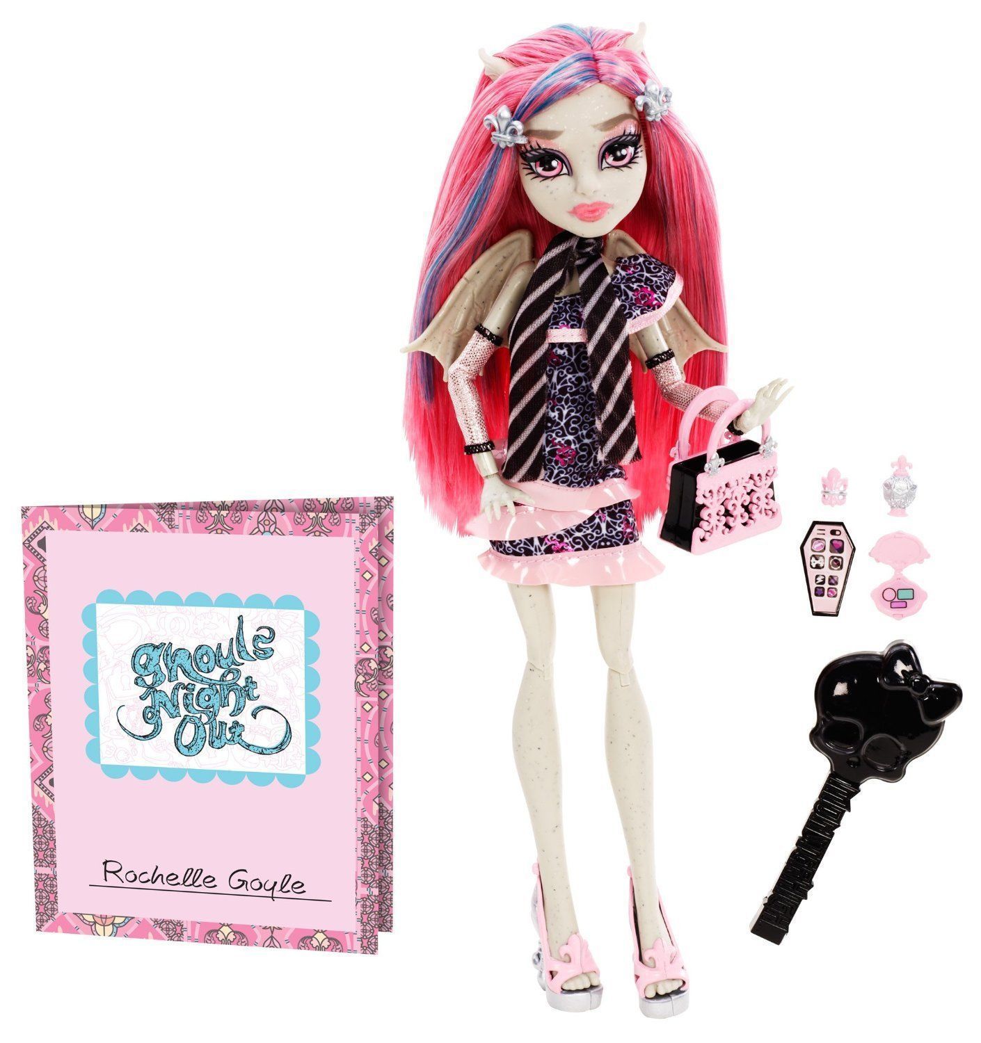 Кукла Monster High Рошель Гойл - Ночь монстров BBC10 – купить в Москве,  цены в интернет-магазинах на Мегамаркет