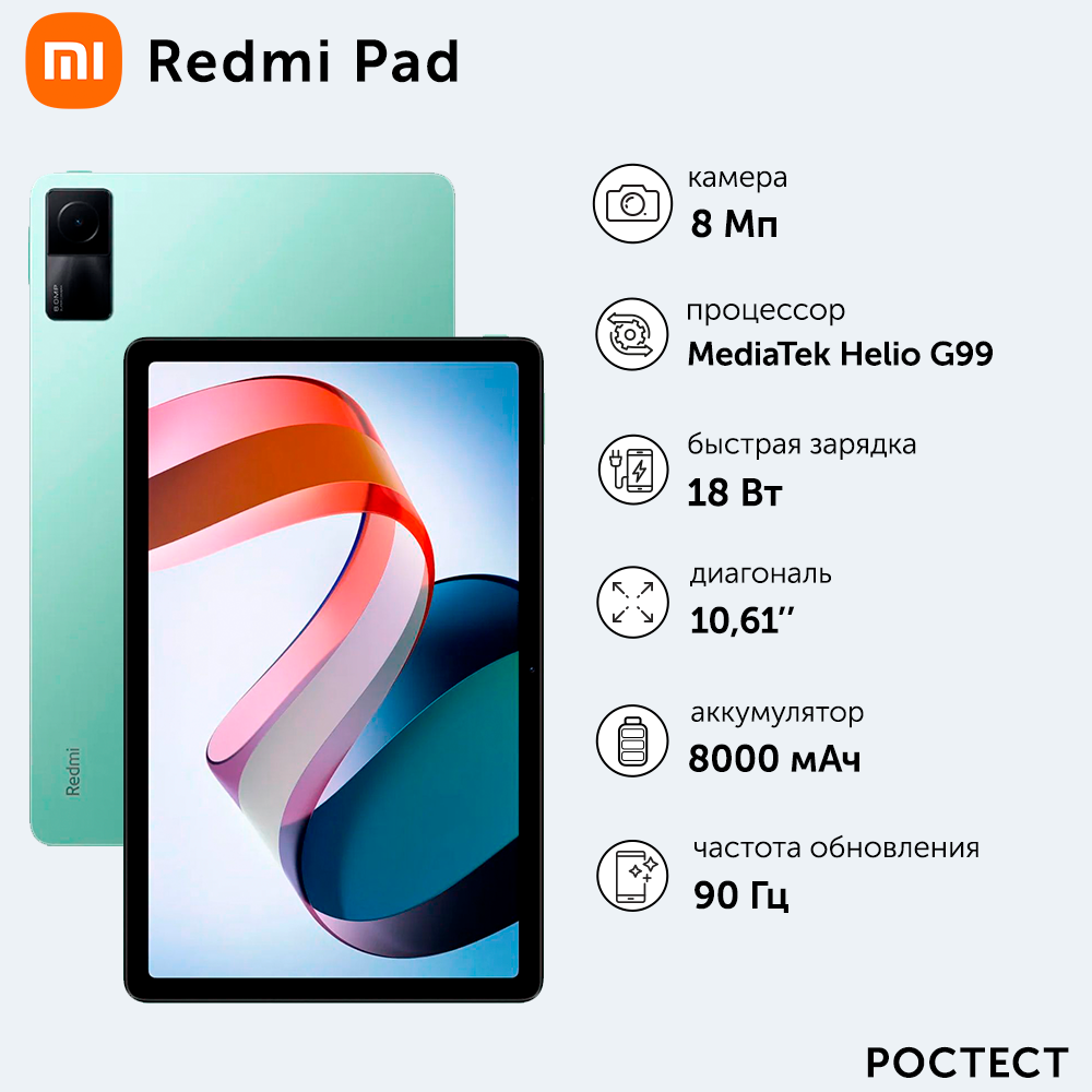 Планшет Xiaomi Redmi Pad 10.6