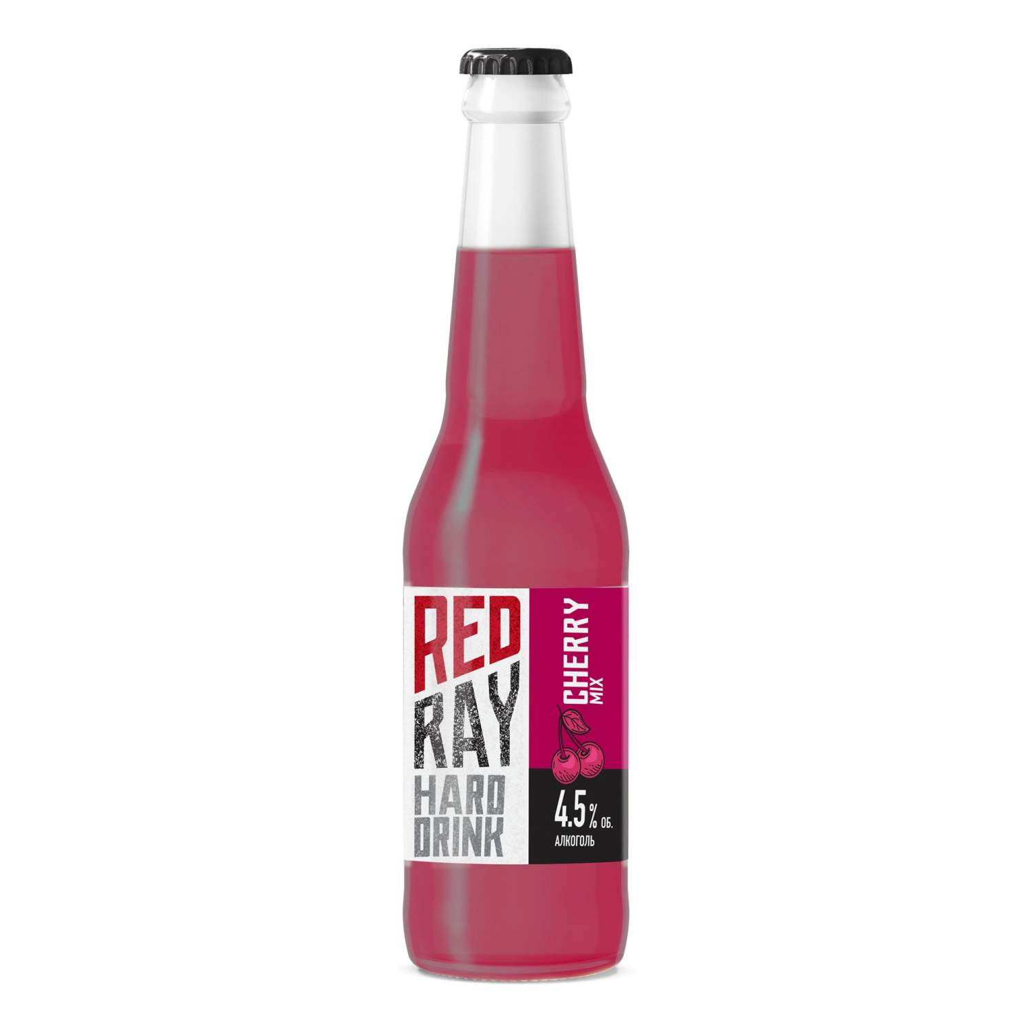 Пивной напиток Hard Drink Red Ray Cherry Mix светлый фильтрованный  пастеризованный 330 мл - купить в Москве, цены на Мегамаркет | 100066781627