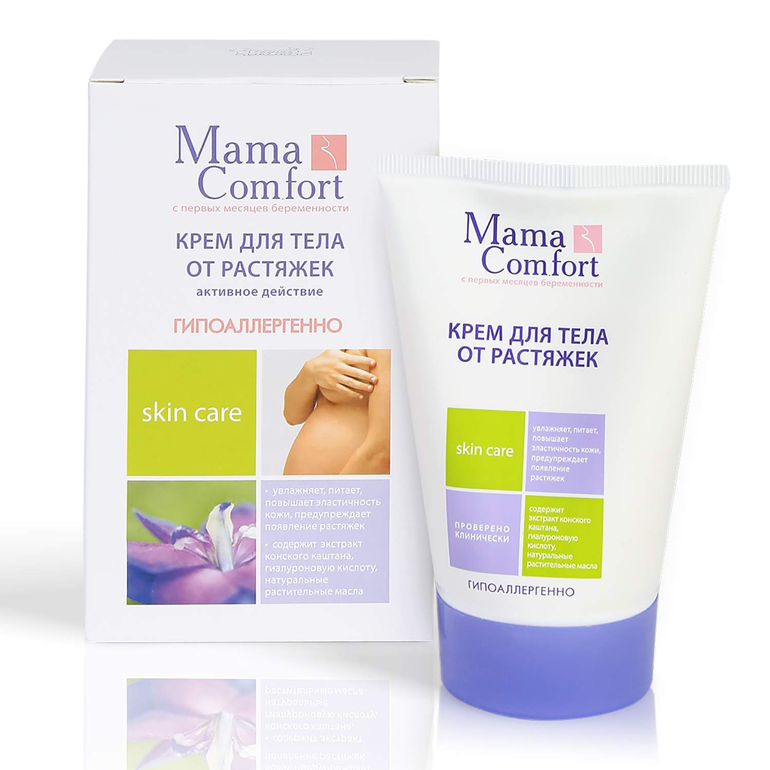 Отзывы о крем для тела Mama Comfort Против растяжек 100 мл - отзывы  покупателей на Мегамаркет | уход за телом - 100000583215