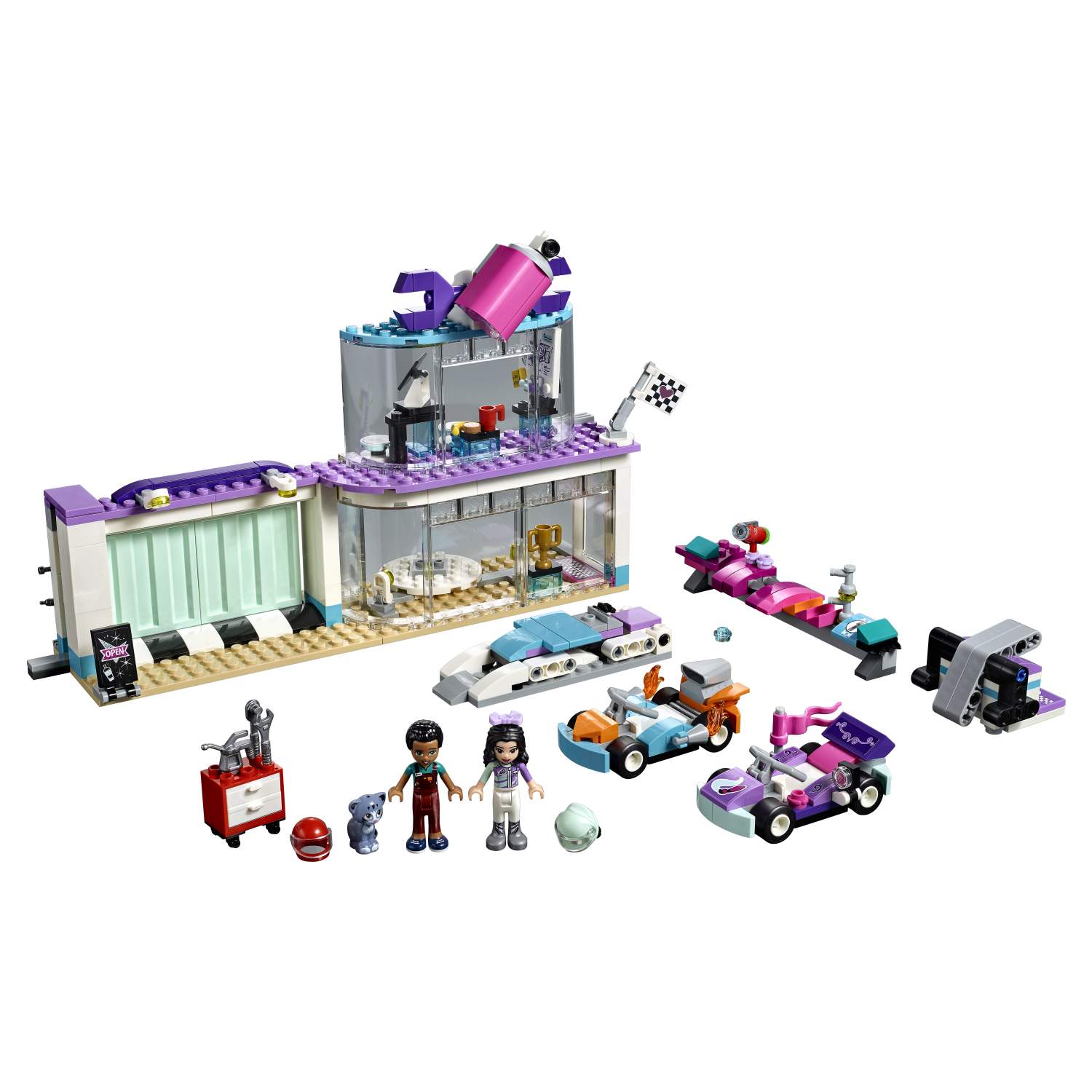 Отзывы о конструктор LEGO Friends Мастерская по тюнингу автомобилей 41351  LEGO - отзывы покупателей на Мегамаркет | конструкторы LEGO 41351 -  100023551001