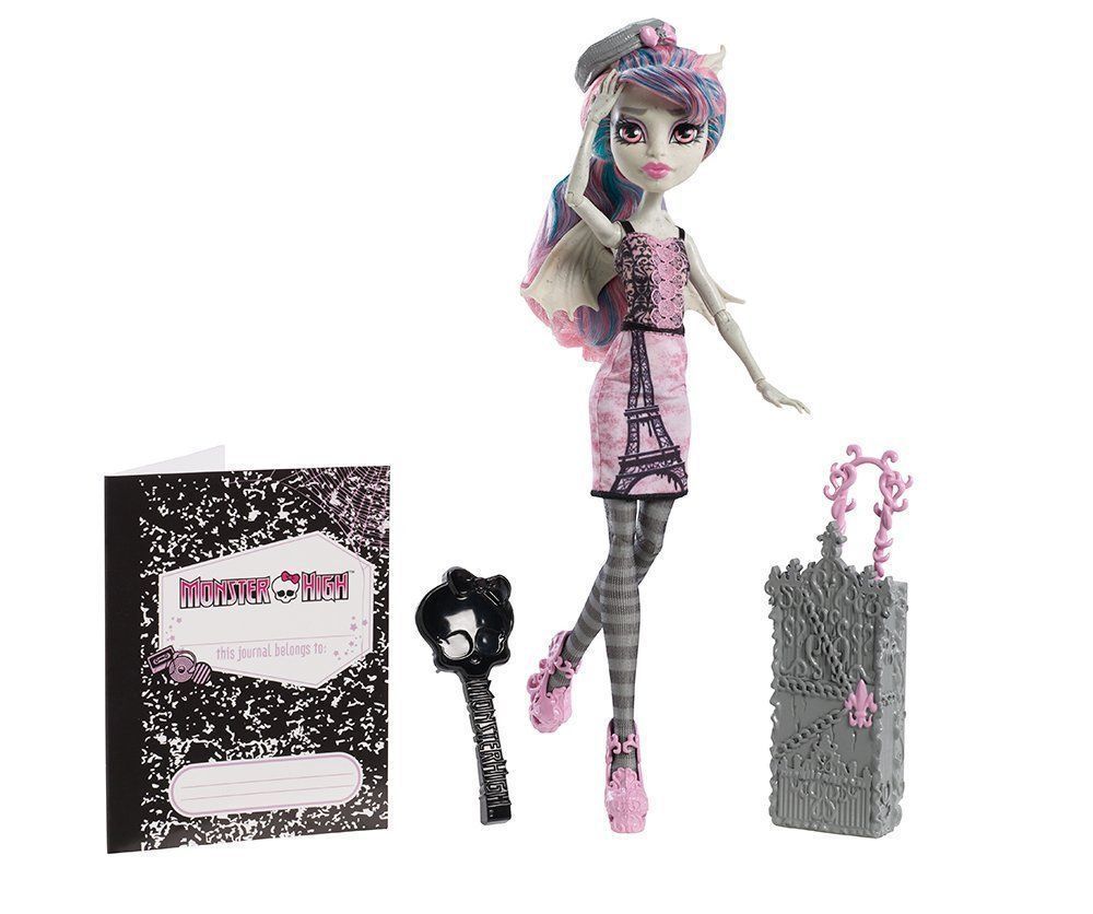 Купить кукла Monster High Рошель Гойл - Скариж (Путешествие) Y0381, цены на  Мегамаркет