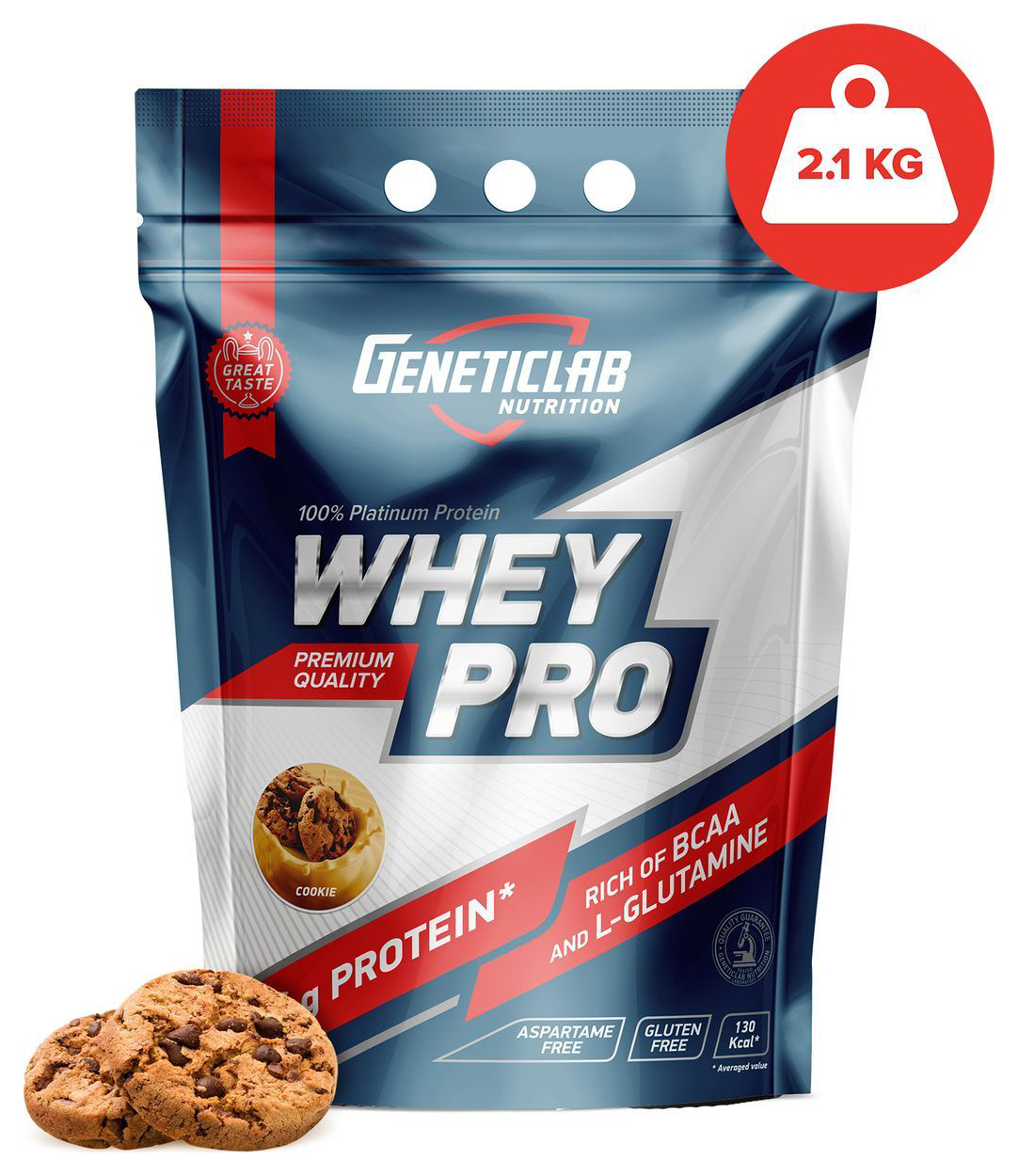 Протеин GeneticLab Nutrition Whey Pro, 2100 г, cookie - отзывы покупателей  на Мегамаркет | 100024545702