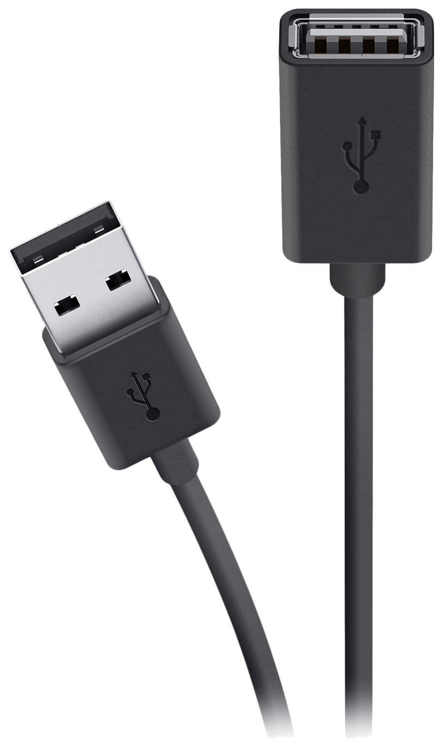 Кабель Belkin USB A-USB A, M-F 1,8м Black (F3U153BT1.8M), купить в Москве,  цены в интернет-магазинах на Мегамаркет