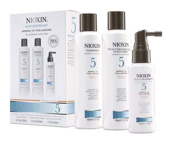 Купить подарочный набор Nioxin System 5 150 мл+150 мл+50 мл, цены в Москве на Мегамаркет