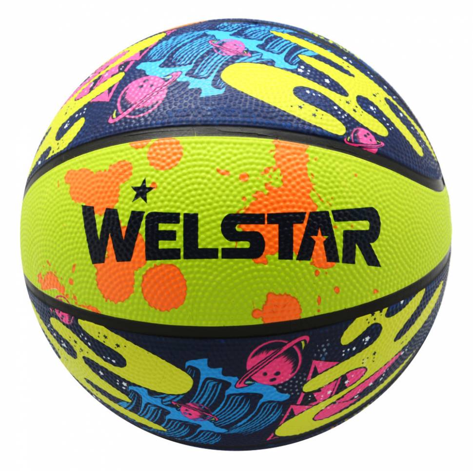 Баскетбольный мяч Welstar BR2814D-7 №7 multi/colored – купить в Москве,  цены в интернет-магазинах на Мегамаркет