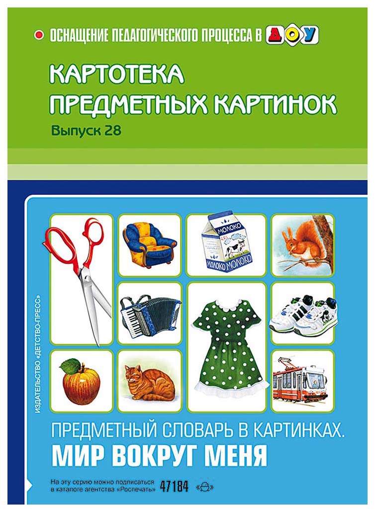 Предметный мир в картинках