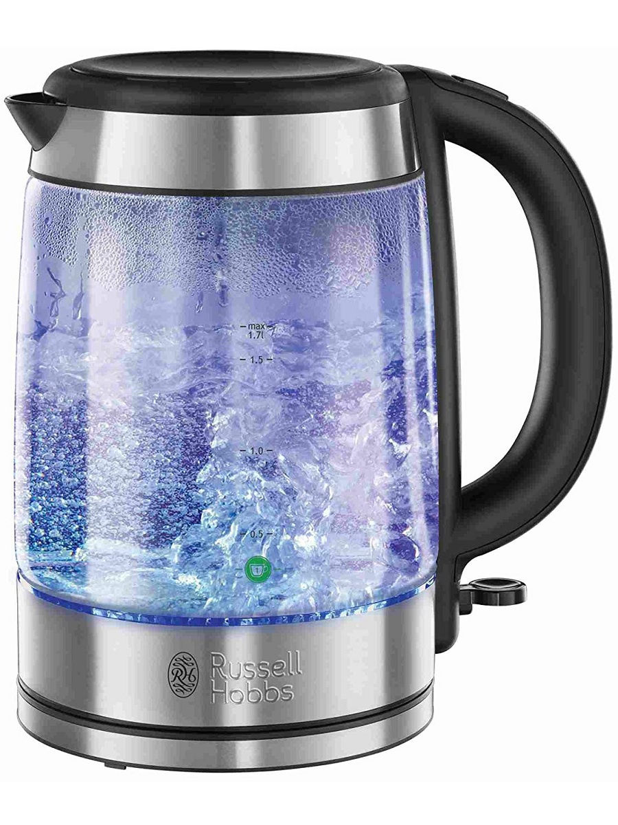 russell hobbs elegance glass kettle