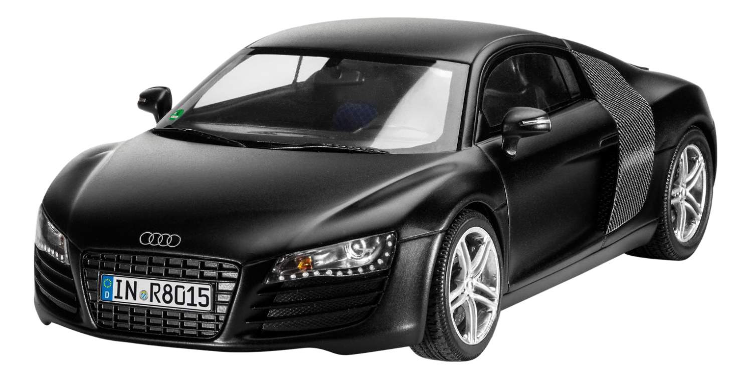 Модели для сборки Revell Audi R8 черный – купить в Москве, цены в  интернет-магазинах на Мегамаркет